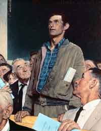 Norman Rockwell Freedom